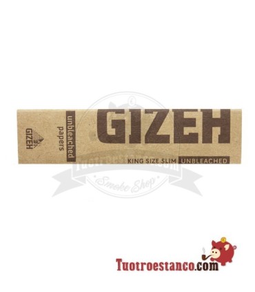 Papel Gizeh King Size Slim Unbleached 106 mm