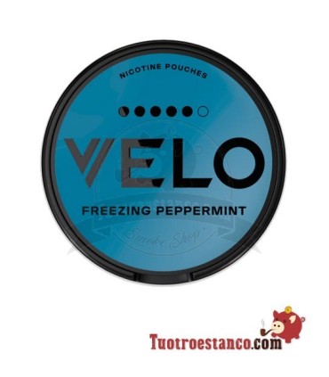 Bolsita de Nicotina VELO Freezing Pepermint Ultra 20 mg