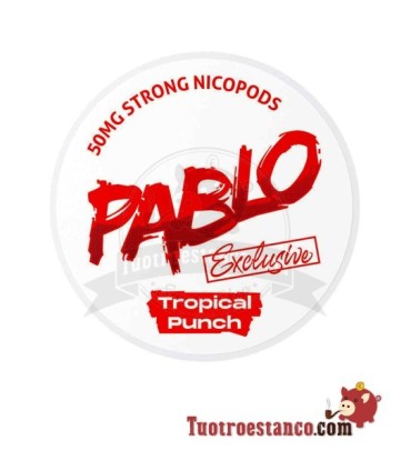 Bolsita de Nicotina Pablo Exclusive Tropical Punch