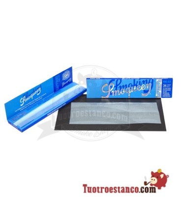 Papel Smoking SmoQueen Sapphire King Size 110 mm