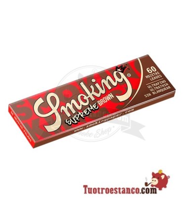 Papel Smoking Supreme Brown 70 mm