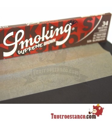Papel Smoking Supreme Brown king size