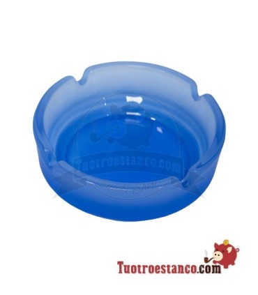 Cenicero de Cristal colores grande 10,9 cm