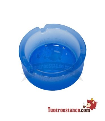 Cenicero de Cristal colores pequeño 8,4 cm