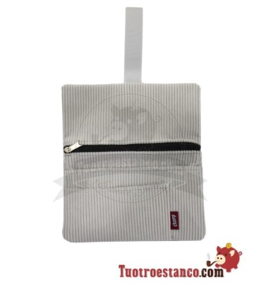 Funda Porta tabaco champ con goma Tacto Pana