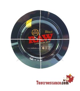 Cenicero Metal Black RAW