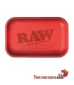 Bandeja metálica Raw Red Matte 27,5 x 17,50 cm