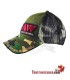 Gorra rejilla Trucker camuflaje + poker Raw