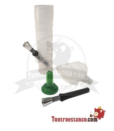 Bong Tubo Silicona plegable 20cm